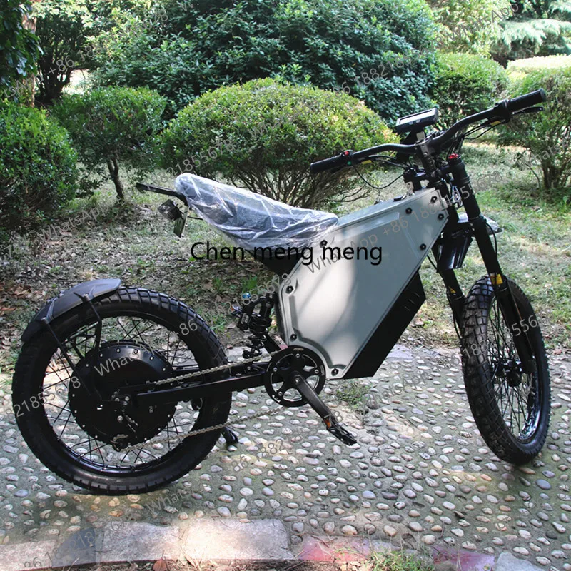 New Arrival Electric Motorized Bicycle 72V 12000W 15000w Adult Mountain Electric Bike With 100km/h Fast Speed