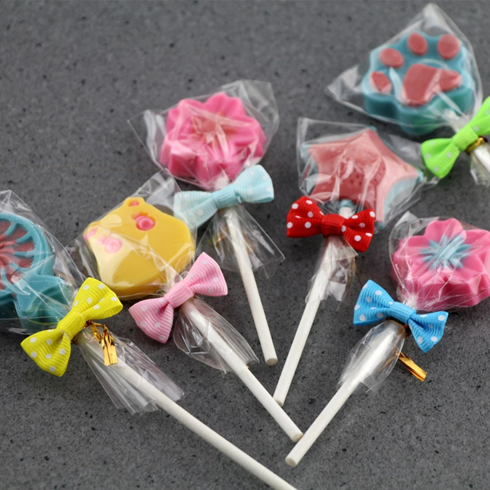 

100pcs Sealing Ribbons Durable Dot Bowknot Gift Wrapping Wedding Birthday Candy Baking Packaging Ribbon Tie Bow