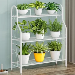 2023new Ironwork Plant Shelves Balcony Flower Stand Multi-Layer Planters for Indoor Ironwork Plants Garden Indoor Outdoor Shelf