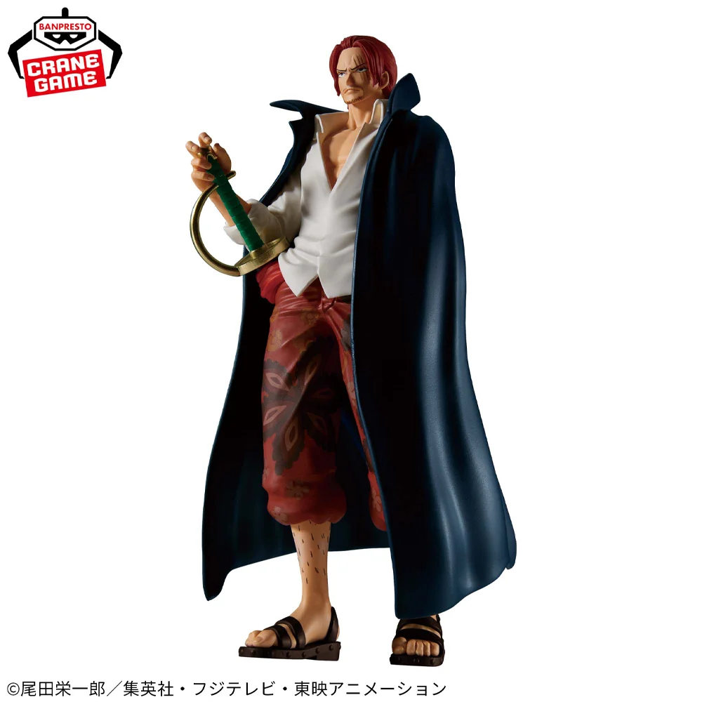 Em estoque original banpresto the shukko edição especial uma peça shanks figura anime modelo genuíno brinquedo em caixa