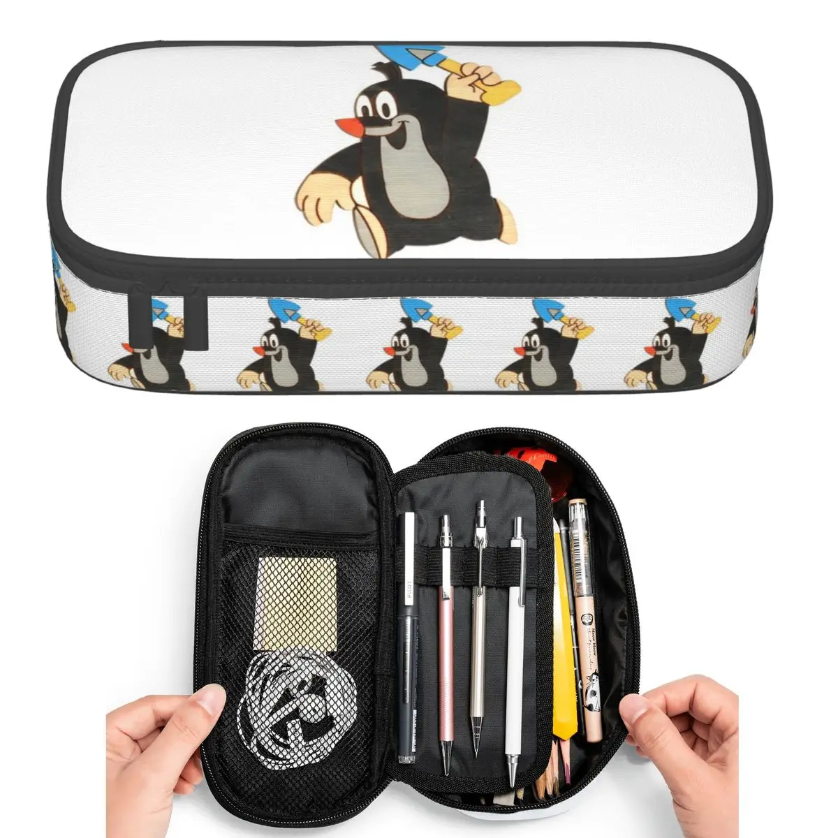 

Пеналы Mole Happy Krtek для студентов, коробка для ручек, сумка для карандашей, большая вместительная сумка для карандашей, держатель для ручек