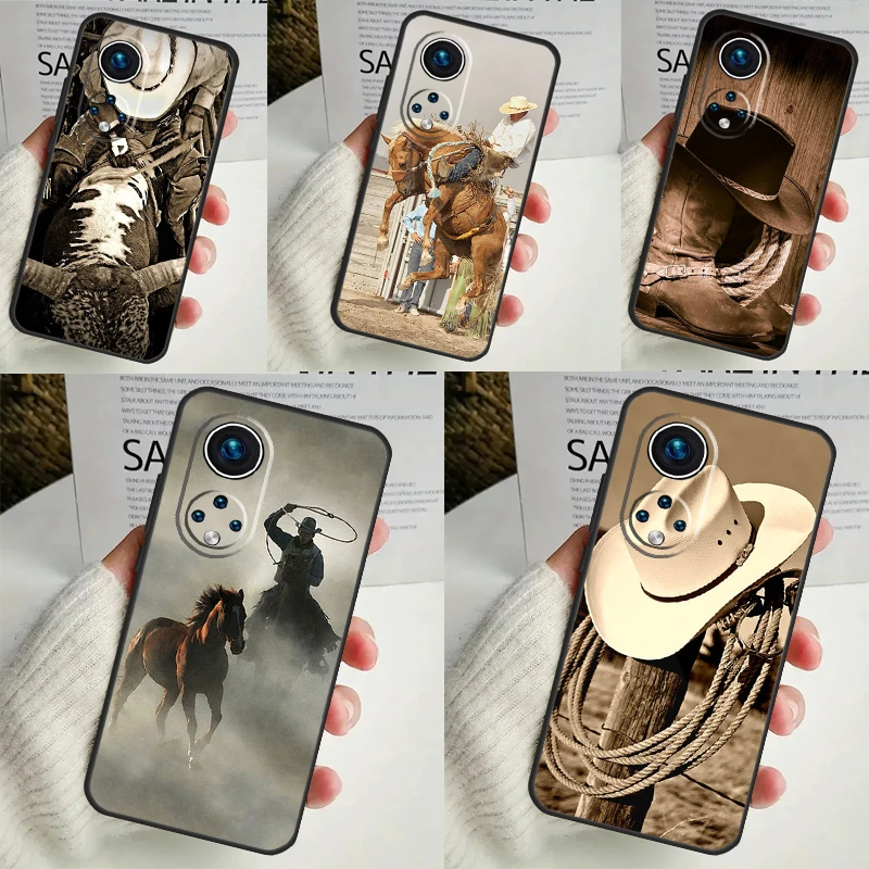 Extreme Sport Rodeo Cowboy Case For Honor X9b X8b X8 X9 X6a X7a X8a X9a Honor Magic 6 5 Pro 50 70 90 Lite Back Cover