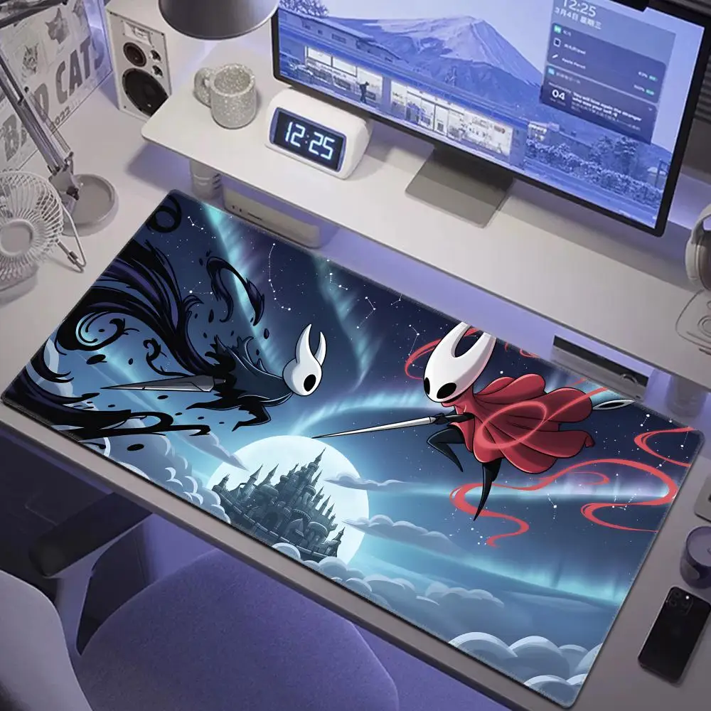 

HYBXAXC Mouse Pad XXL Computer Speed Type Carpet Mat Hollow Knight for E-sports Players Laptop Keyboard Rubber Mousepad Desk Mat