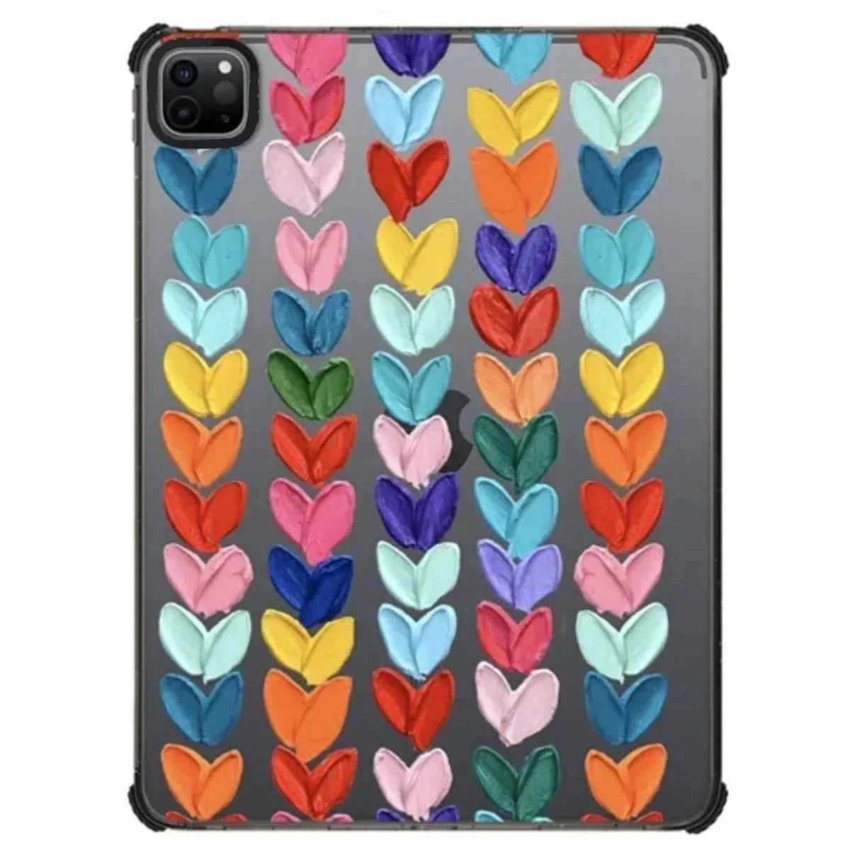 

Oil Painting Heart Acrylic IPad Case for IPad Air 4 Air 5 10.9inch IPad Pro 2020 2021 2022 11inch 12.9inch Protective Case Shell