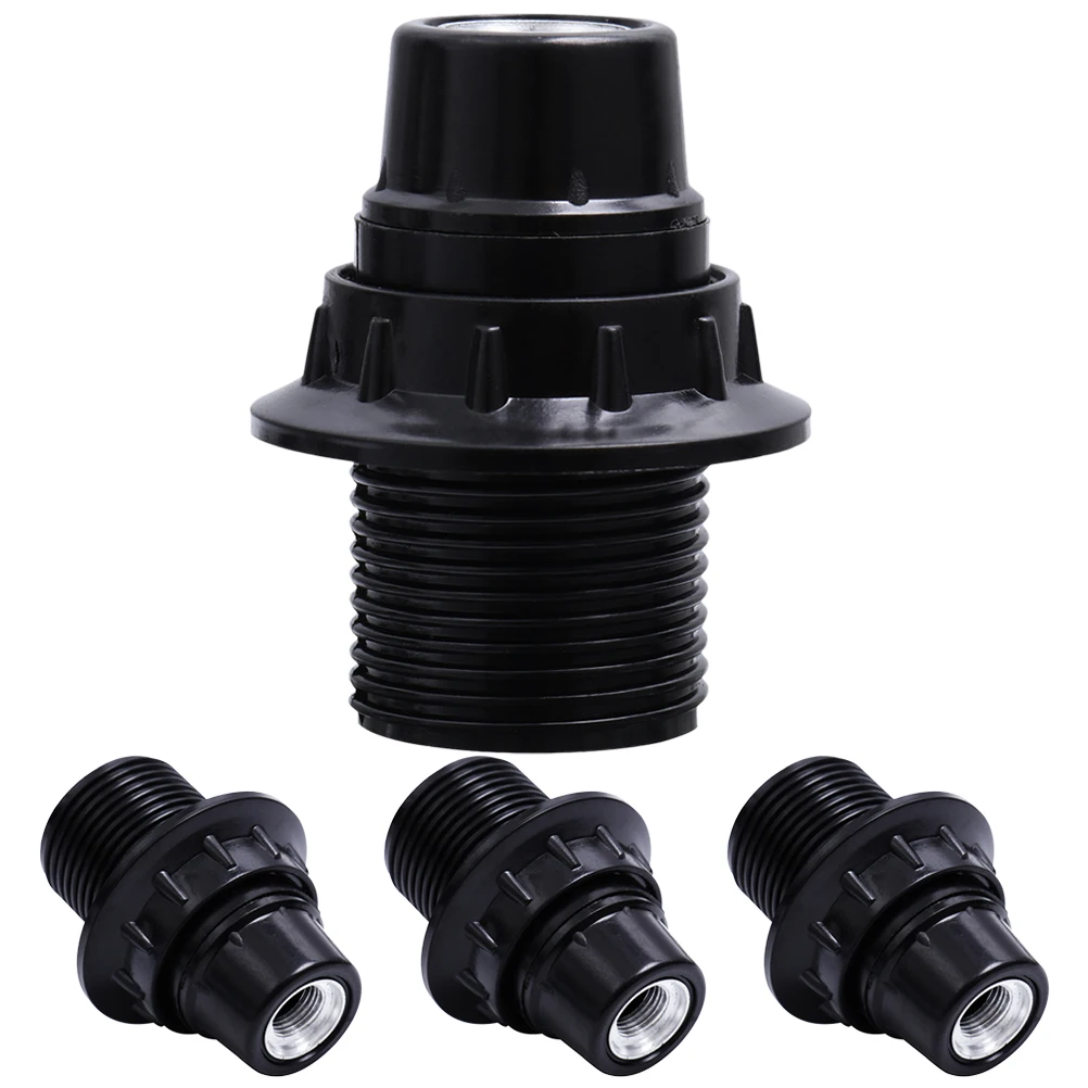 4 Pcs Lamp Holder Light Socket Sockets Parts Mount Bulb Outlet for Bulbs Pendant Replacement Ceiling