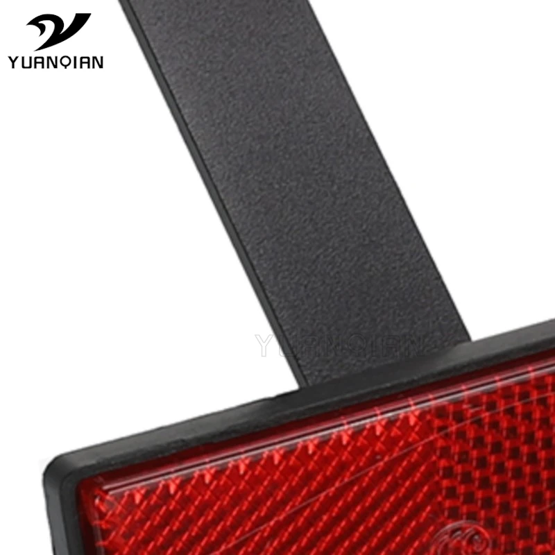 

Universal Motorcycle License Plate Holder Parts Extend Tail Reflector