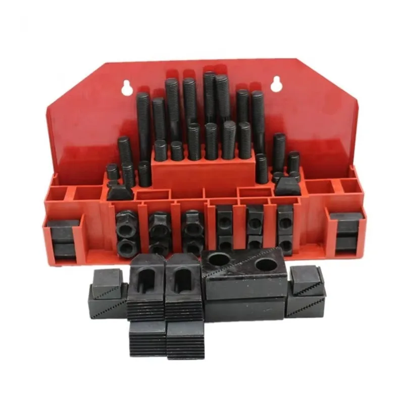 Machine Tools  M16 T Nuts CK14 52/58pcs Steel Clamping Kits M8 M10 M12 M14 M16 M18 M20 M22 Steel Clamping Kit