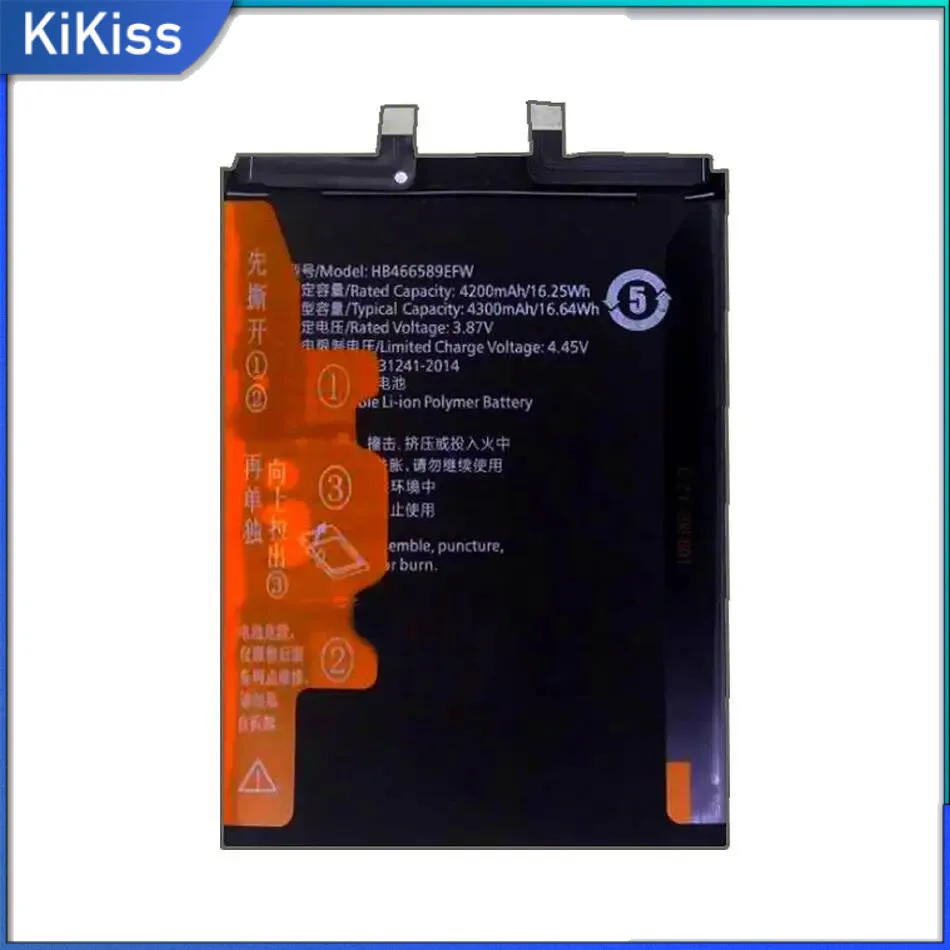 

Mobile Phone Battery HB466589EFW 4300Mah For Huawei Honor 50 Lite Nova 8I Play 5 Vitality Edition Ntn-LX1 Nen-LX1