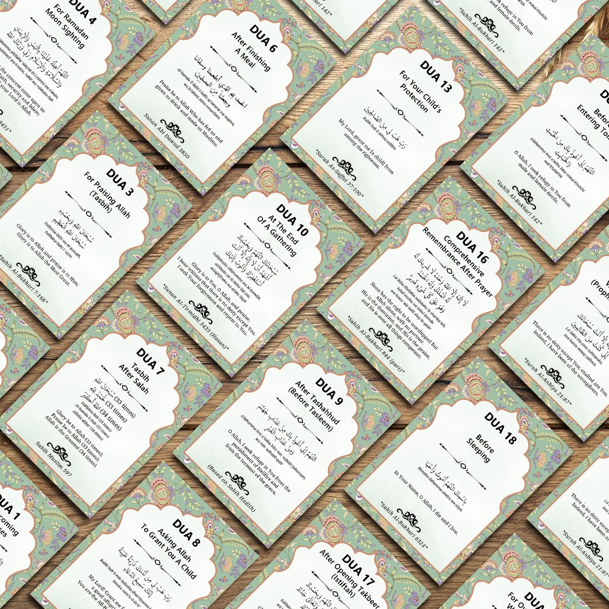 51 cartes de prière islamique  - Gadget Q avis et prix