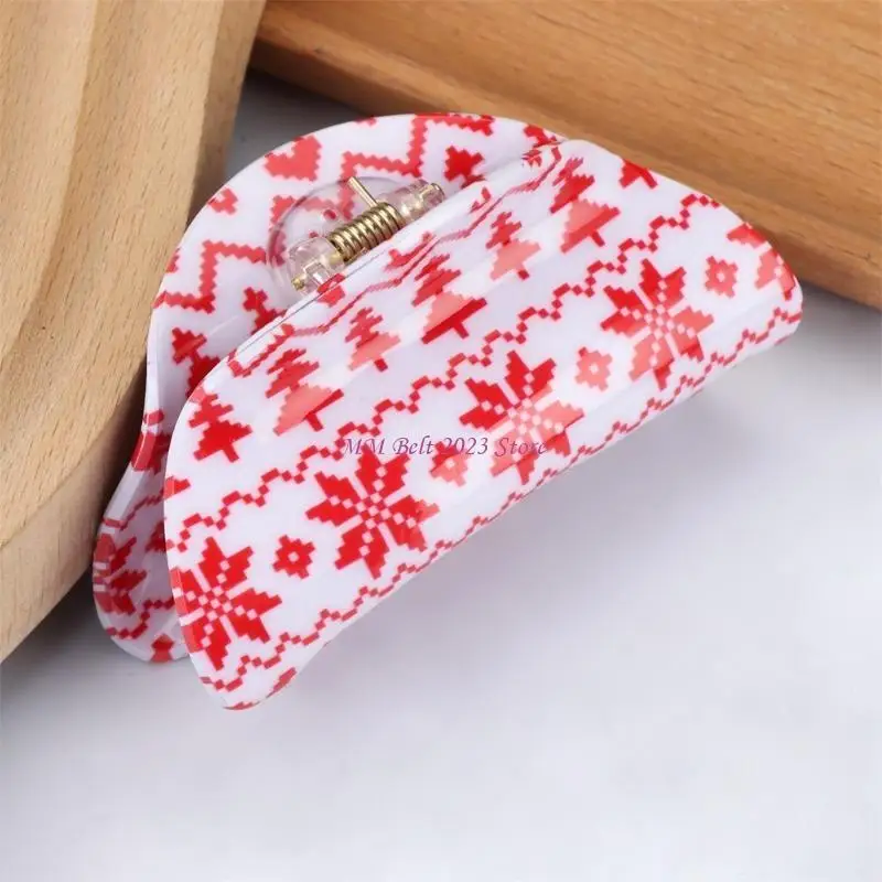 49me kersthaar klauw clip rendiervorm haar vangst barettes haar kaakclip