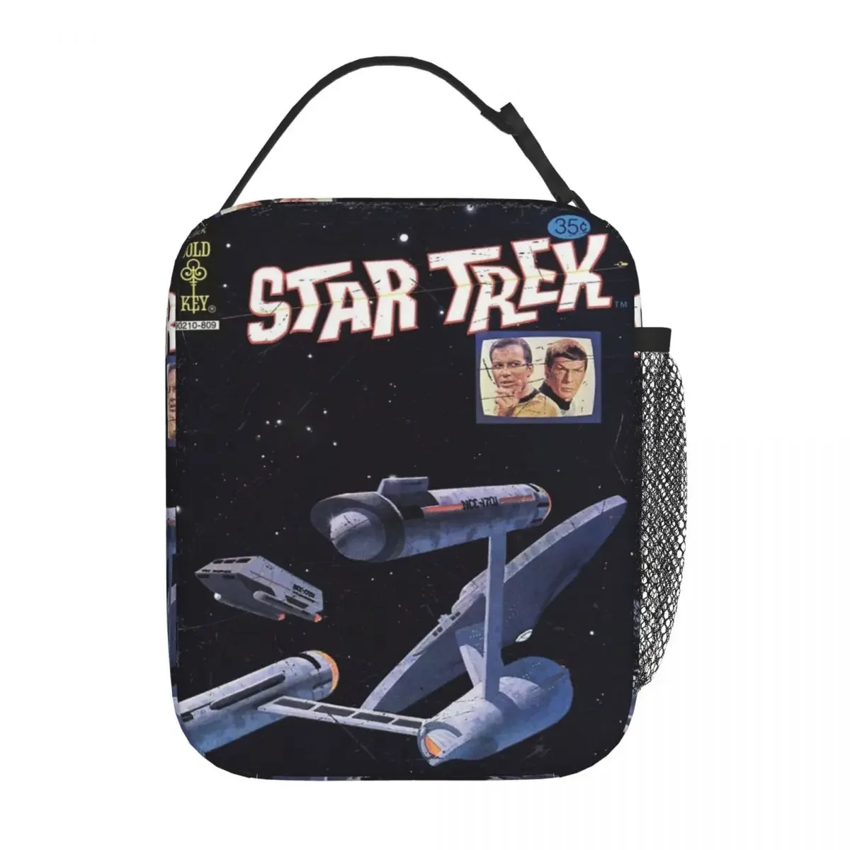 

2025 New Stars Treks, оригинальная серия, США. Изолированная сумка для обеда в продукте Enterprise для винтажных комиксов на открытом воздухе, еда