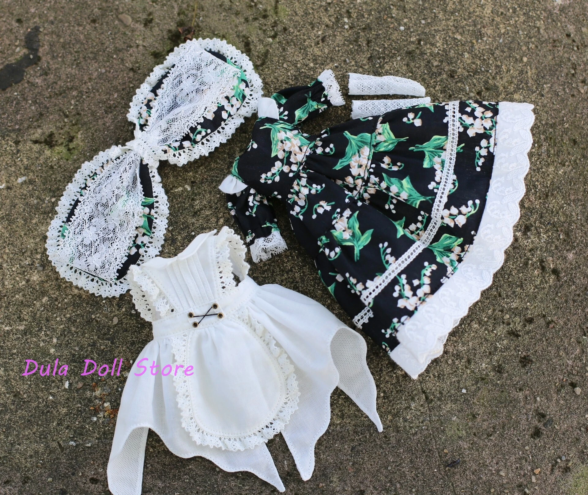 

Одежда для кукол 2026 Dula: двухслойное платье Linglan для Blythe, Landoudou, Landazz, Qbaby, ob24, ob22, Azone