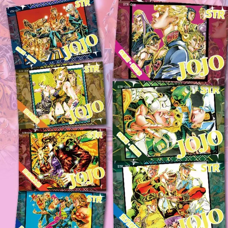 JoJo\'s Bizarre Adventure Collection Cards Games Gift Trading Card