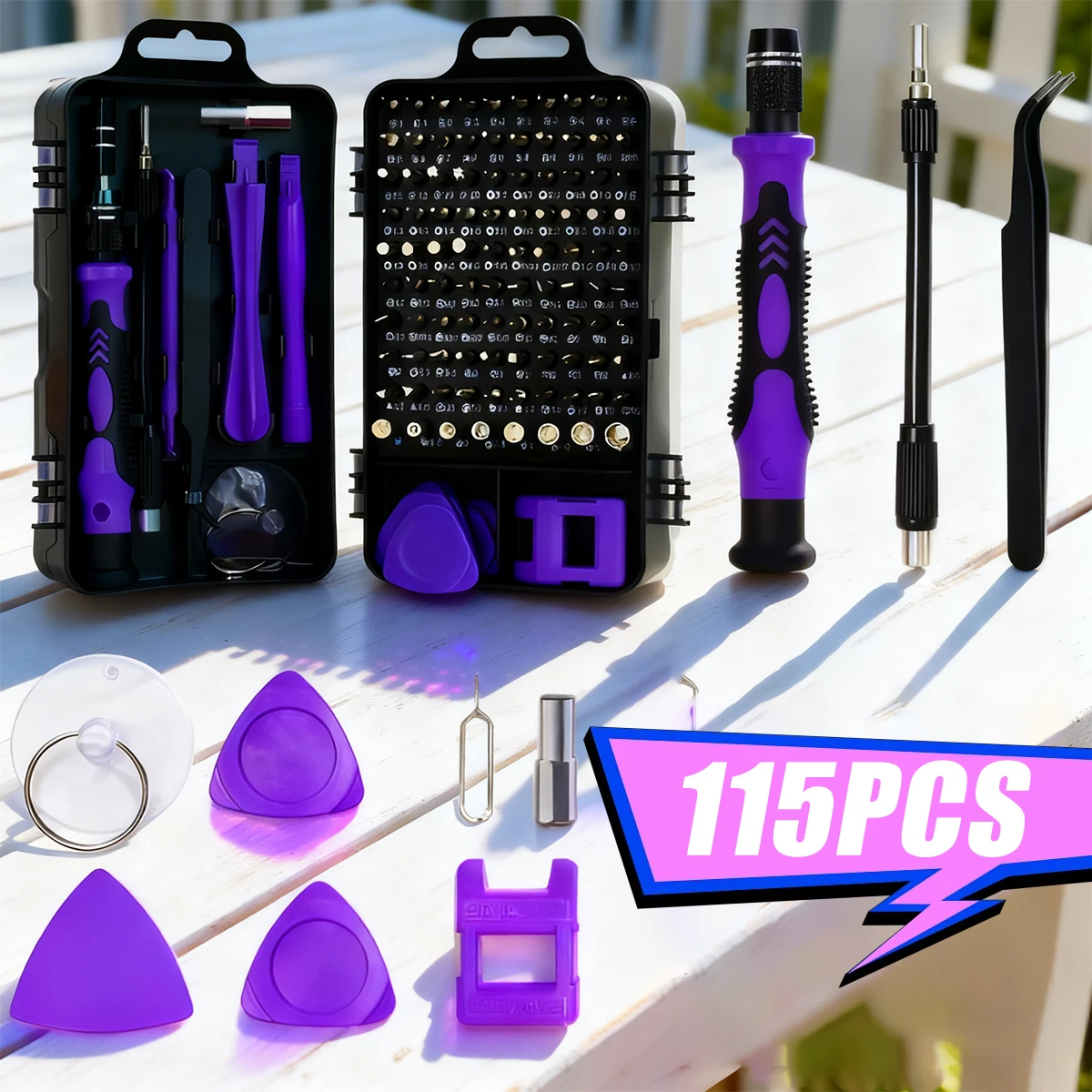 

Magnetic Screwdriver Bits Set Torx Phillips Screw Driver Socket Remover Wrench Phone PC Repair Tools Electrical Tool Accessories