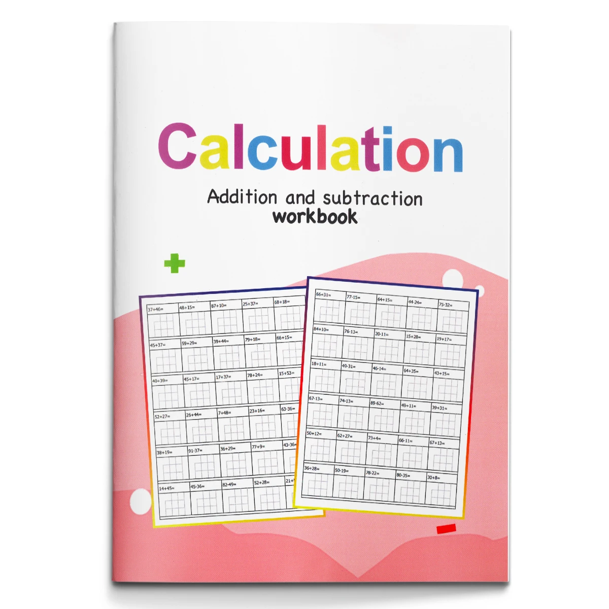 Children Math Arithmetic Practice Workbook, Fun Math Drills & Number Exercises, Boost Calculation Skills for Elementary Students