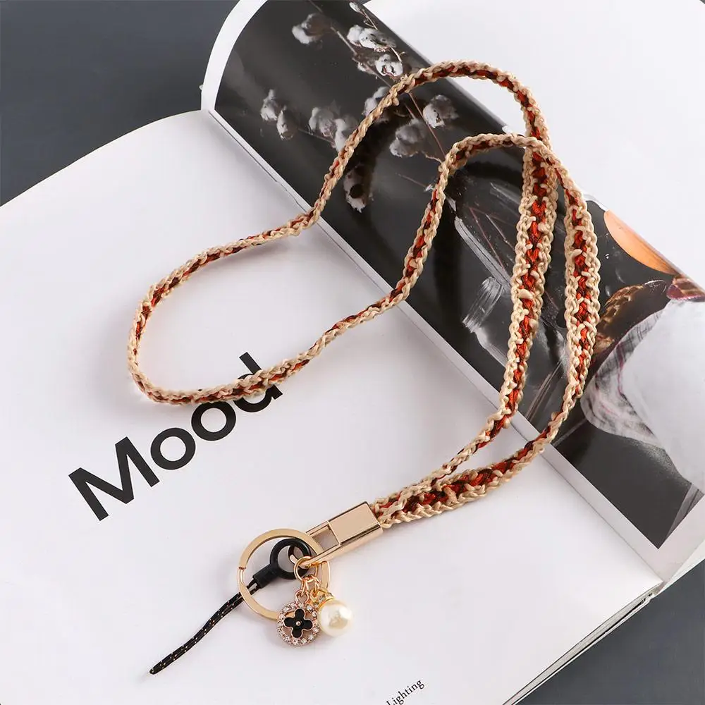 Soporte de cordón para colgar llaves, accesorios para teléfono móvil, llavero, cordón para teléfono, correas para teléfono móvil, correa para el cuello