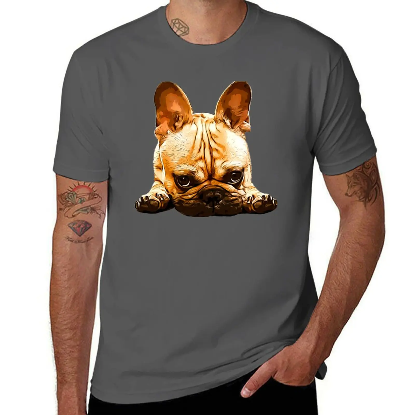 

French Bulldog Puppy Cute T-Shirt essential t shirt custom t shirt shirts graphic mens designer clothes