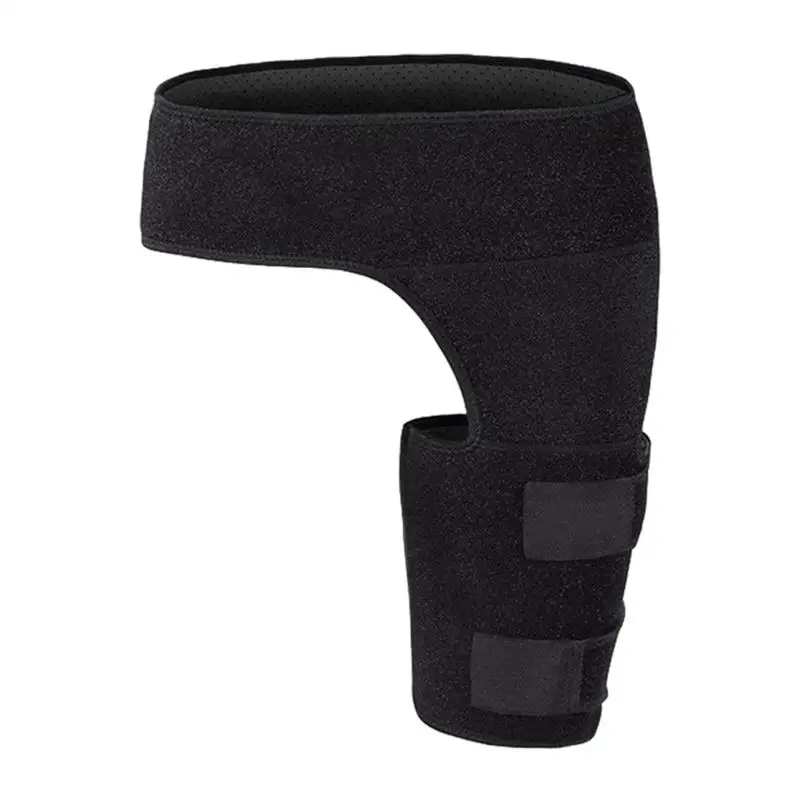 Groin Hip Brace Thigh Support Compression Wrap Belt Adjustable Sport Protect For Hamstring Muscles Joints Bodybuilding Women Men