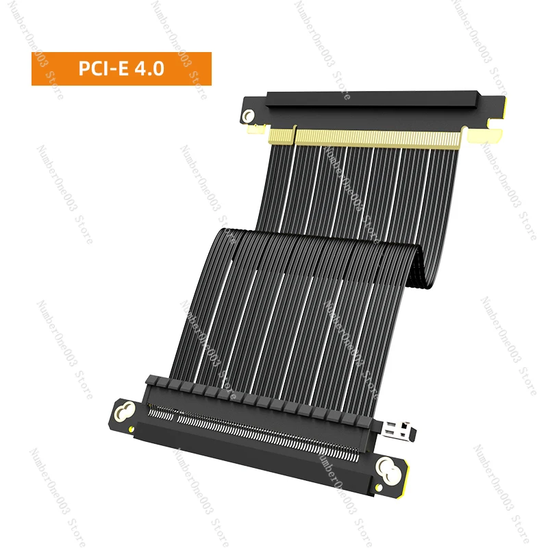 

Специальный удлинительный кабель для видеокарты на шасси со вспышкой PCI-E4.0/5.0, двойной обратный интерфейс mini miniITX