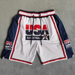 American Dream Team Basquete Shorts, Edição bolsos