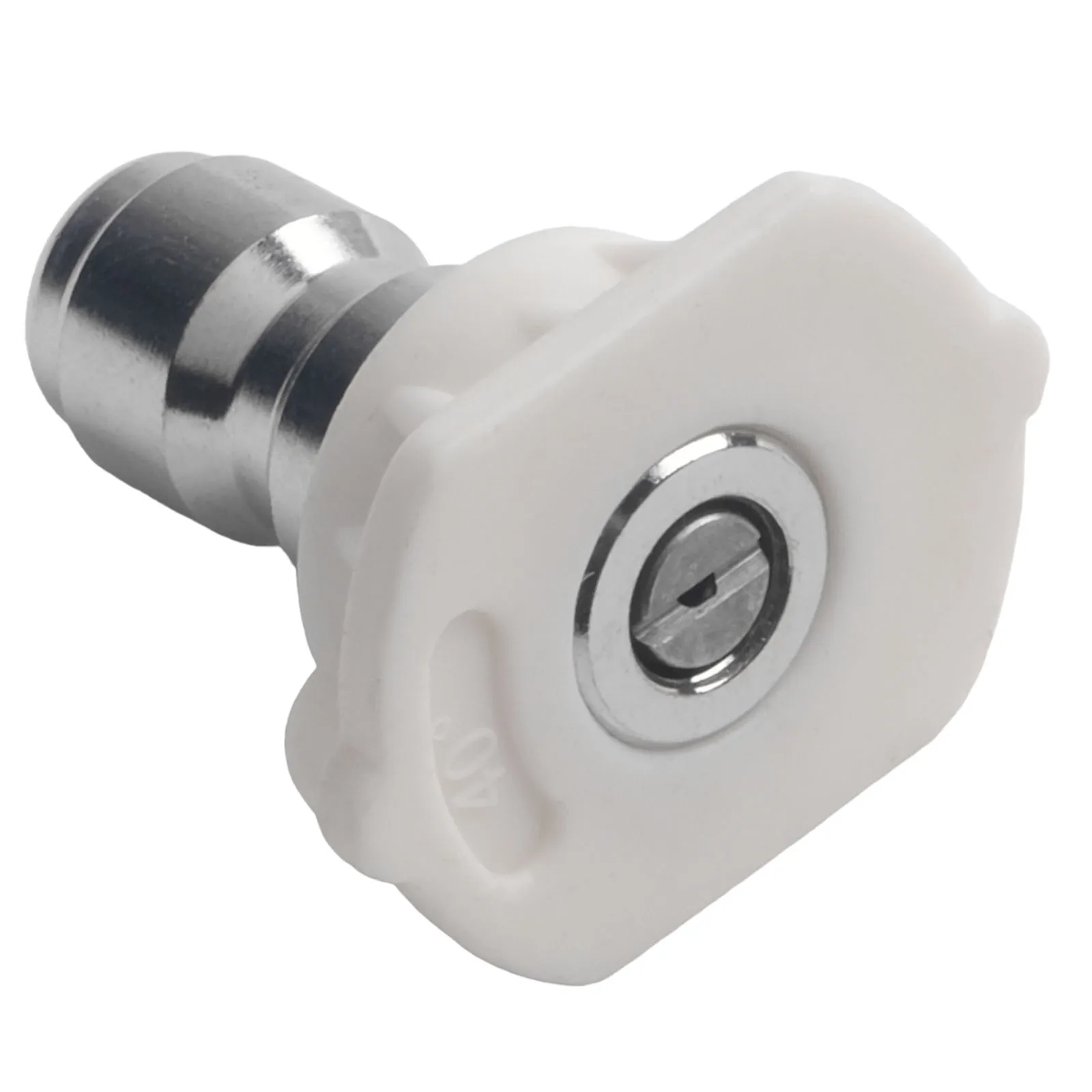 5 Piece Pressure Washer Nozzle Kit 1/4 Inch Quick Connect for Gas and Electric Washers 40 Degree Fan Spray Tip Set