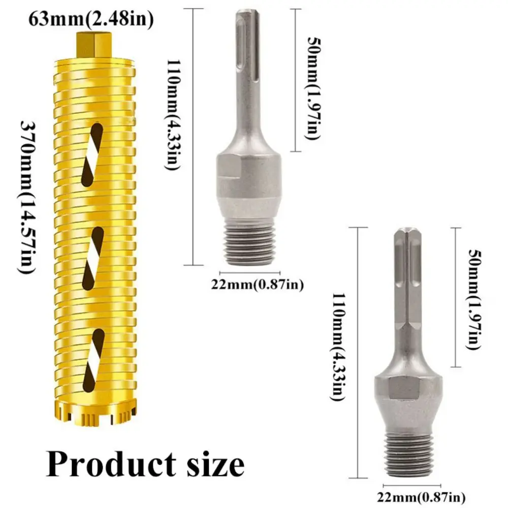 Holesaw قوي مثقاب مثقاب الخشب عالية الأداء جهد تصاعد ثقب الخرسانة جدار ثقب فتاحة حفر الخرسانة