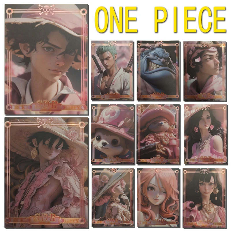 

ONE PIECE SDR card Monkey D Luffy Nami Roronoa Zoro Nico Robin FRANKY Tony Tony Chopper Game Collection Birthday Christmas gifts