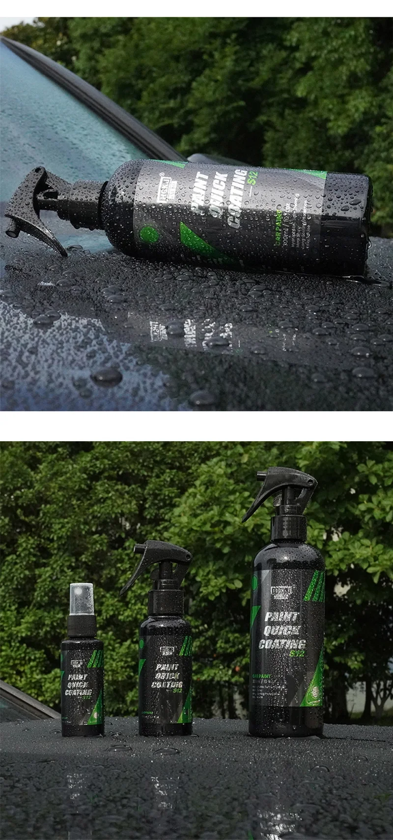 Car Nano Coating Agent Spray Auto Body Ceramic Coats Shine Armor Spray Paint 300ML Car Care Polish Renovator Product Detailing