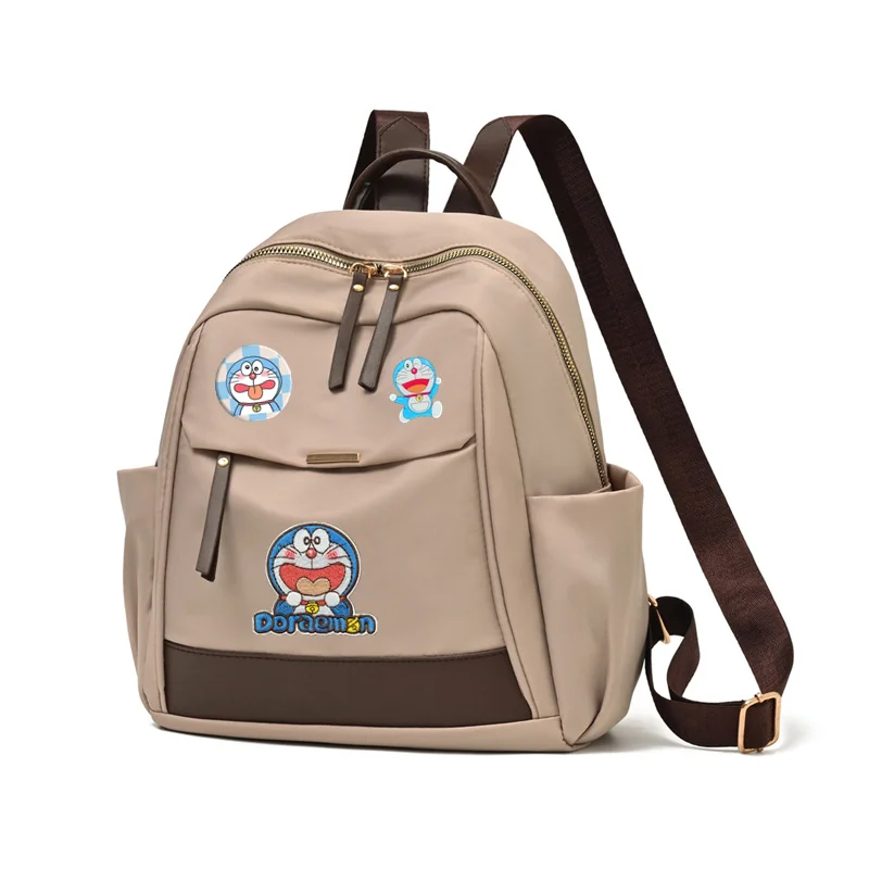 Robot Cat Backpack Doraemon Nylon New Fashion Student Backpack Women Leisure Doraemon big Capacity Schoolbag Travel Shoulder Bag