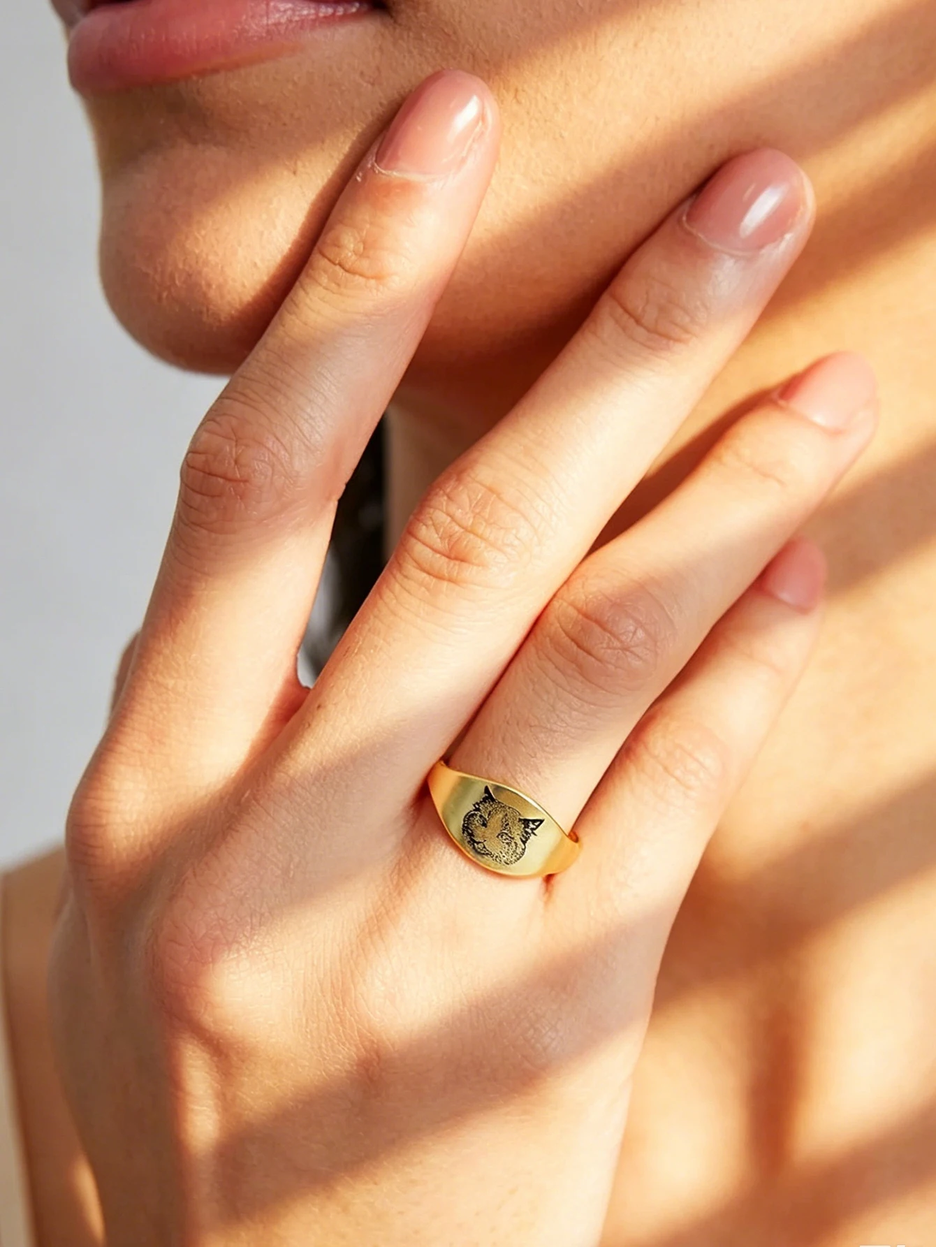 Personalized Custom Ring Set, Stainless Steel