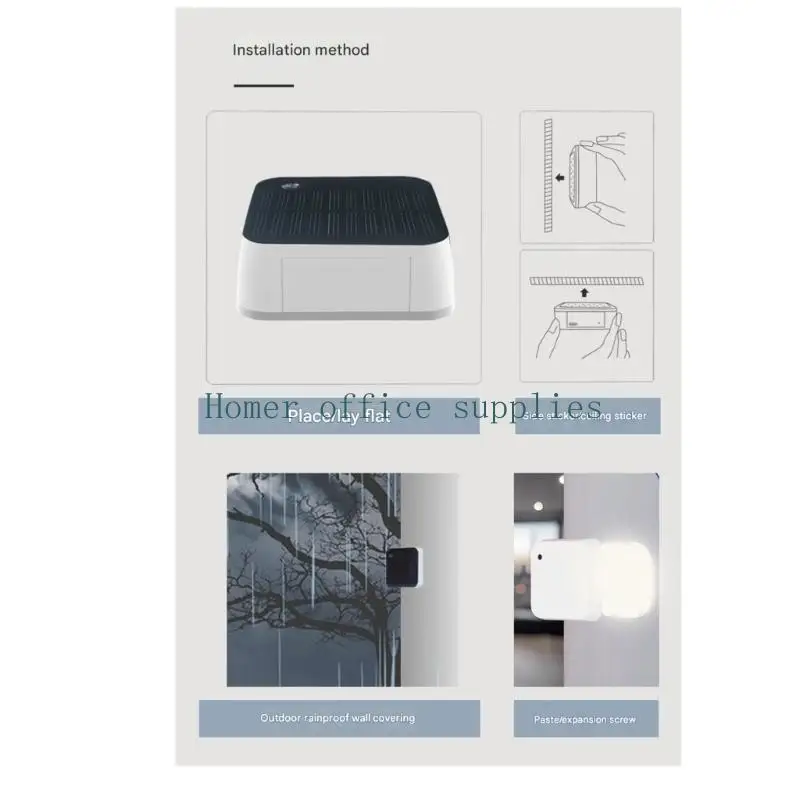 K43B Automatic Solar Power Sensors Wireless Intelligent Center Compatible IP65 Rate Lights Transducer for Outdoor