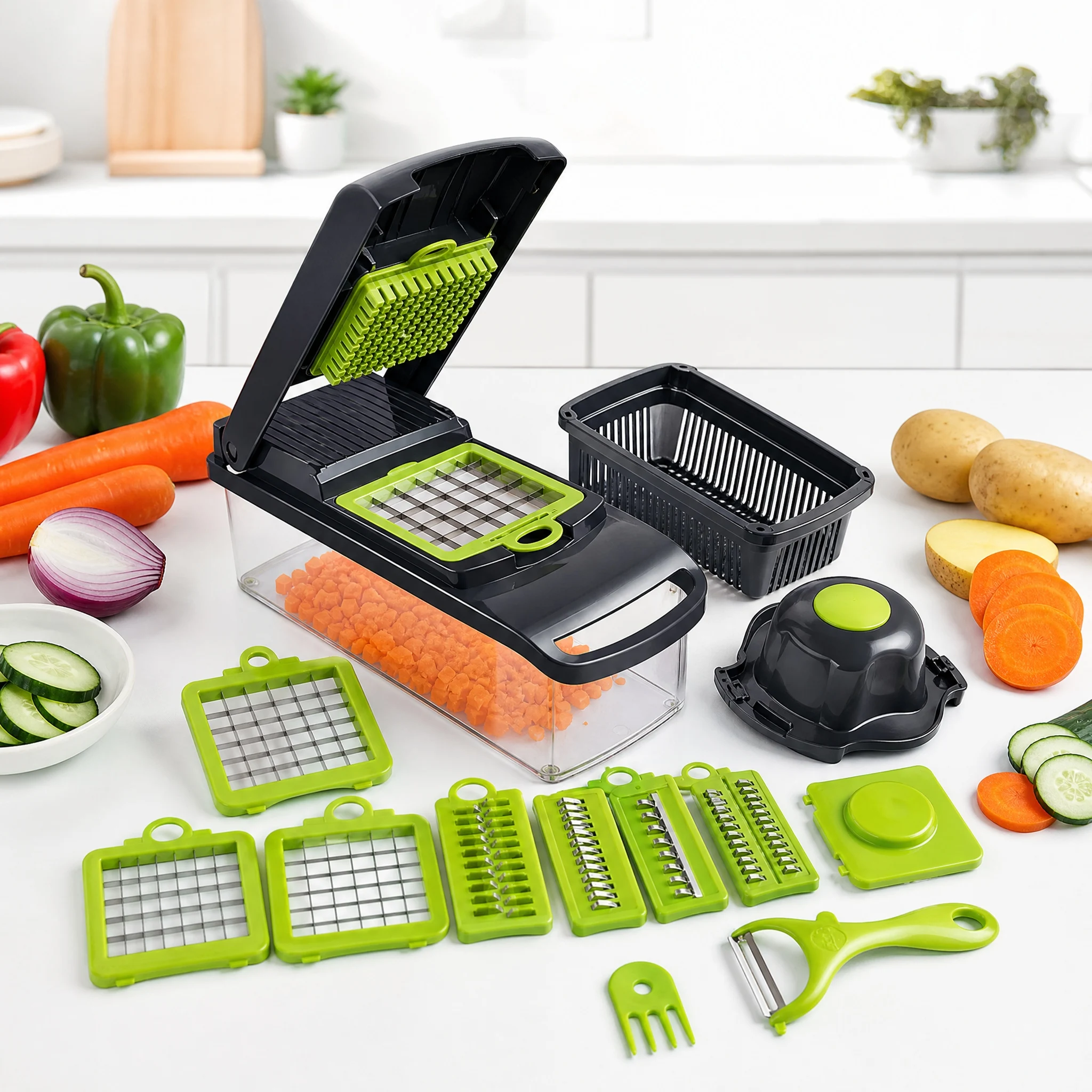 Pemotong Sayur Pelindung Tanga - Kitchen Gadgets Luxury ulasan dan harga