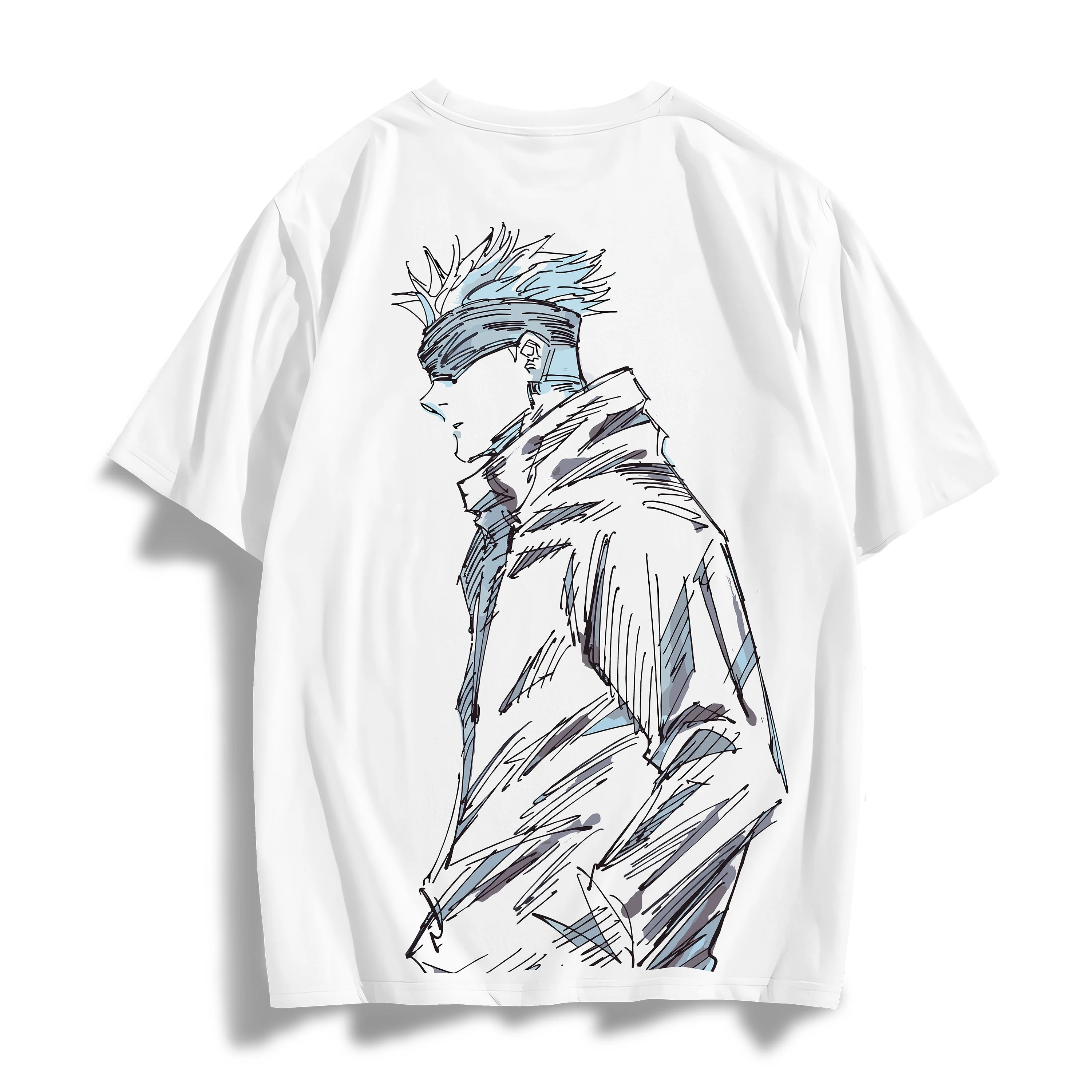 2026 Summer Jujutsu Kaisen Retro Cosplay T-shirt Men's Super Casual Cotton Printed Short-sleeved Unisex Children's Sports Shirt
