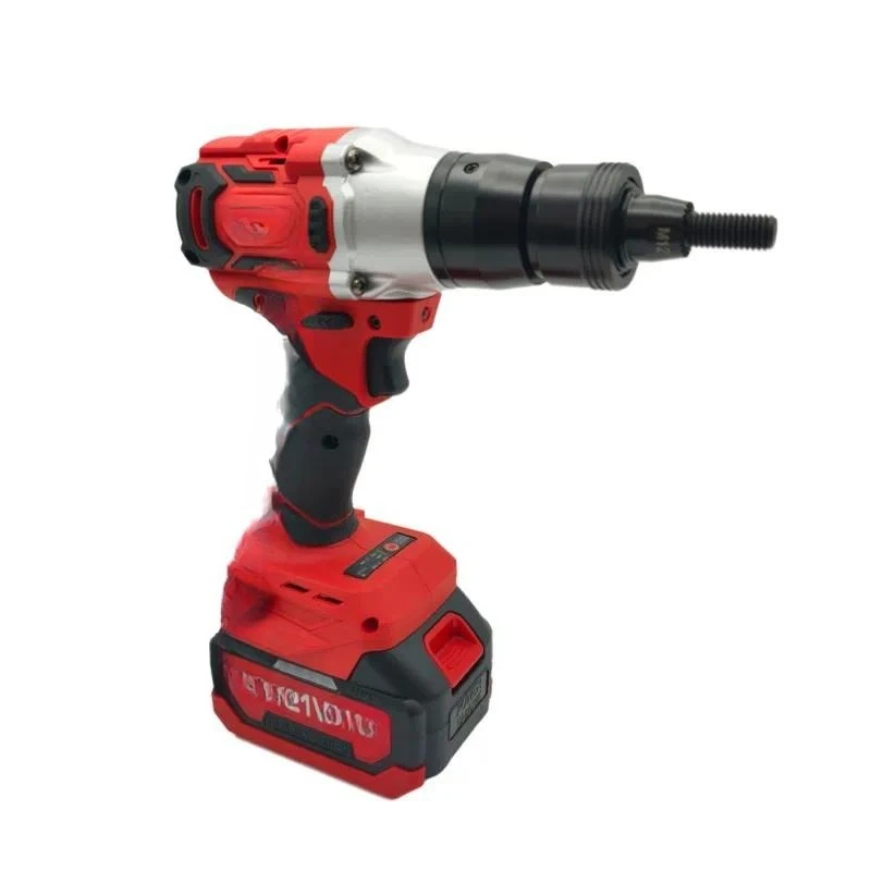 Brushless Lithium Battery Rivet Nut Gun Automatic Industrial Grade Sheet Metal Riveting Tool