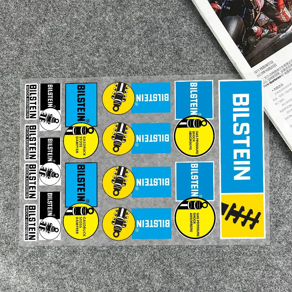 Stickers Moto Sticker Auto Body Bumper Windows Motorcycle Laptop Walls Vinyl Decal Car Tuning Accessories For B-BILSTEINs