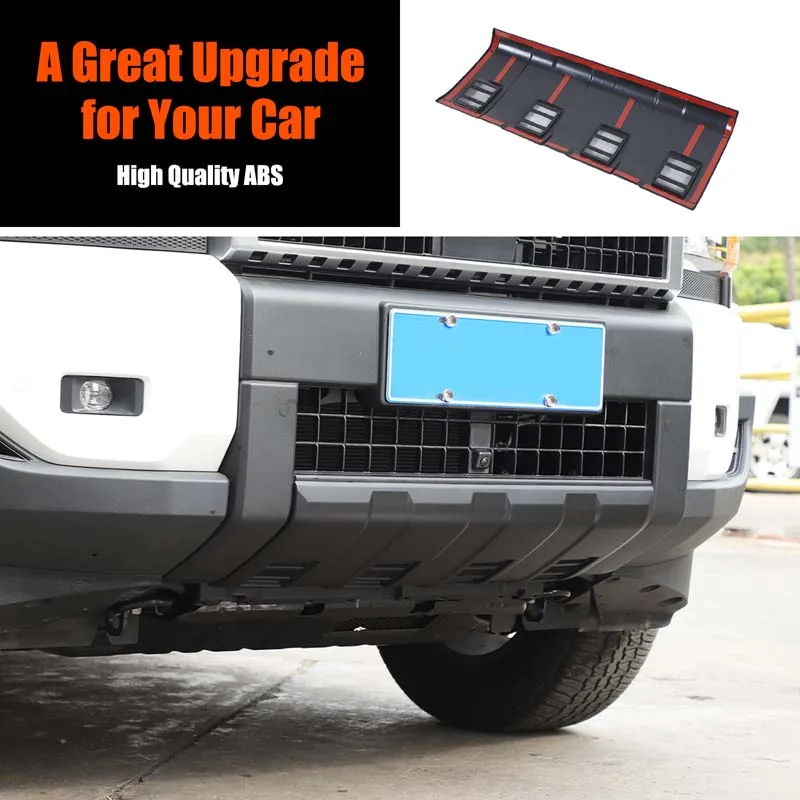 

Car Front Bumper Guard Accessories Exterior Sticker Plate Cover Decoration for Toyota Land Cruiser 250 LC250 Prado 2024-2025
