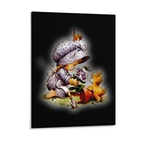 Sarah Kay Girl In The Garden little lovers Sarah Kay way Canvas Painting Classic Customize Club Club Framed Wall Paintings
