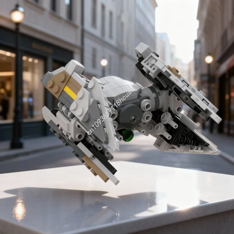 

Набор для сборки конструктора MOC Star Battle UCS TIE Avenger Advent DAY 9 Horizon, 180 деталей, идея для подарка на Рождество, игрушка для самостоятельной сборки