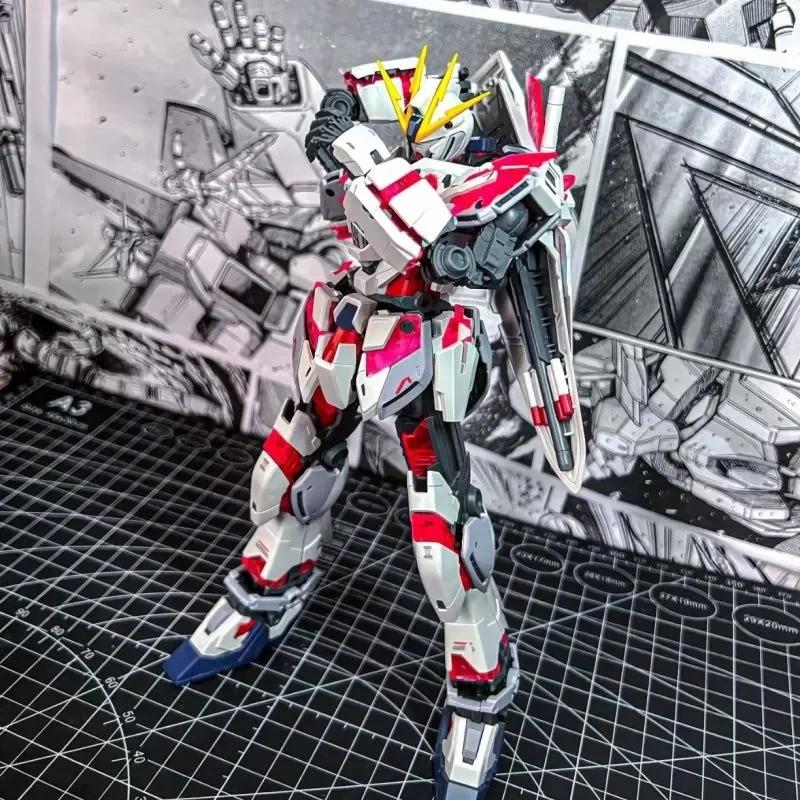 Narrative C-Packs HG 1/144 NT الصحوة الأحمر والأزرق اللون الميكانيكية الجمعية أطقم منمذجة سطح المكتب الديكور دمية الصبي لعبة مفاجأة هدية