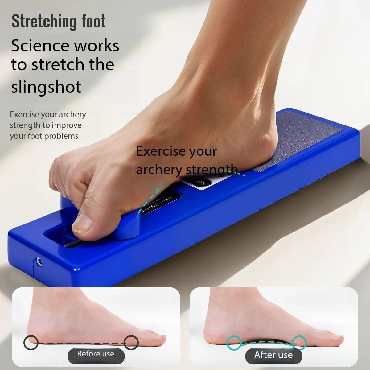 Wooden Single-Leg Ankle Balance Board