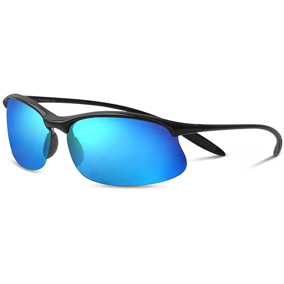 MAXJULI Polarized Sports Sunglasses for Men Women Tr90 Unbreakable Frame for Running Fishing Baseball Driving Sun Glasses MJ8002