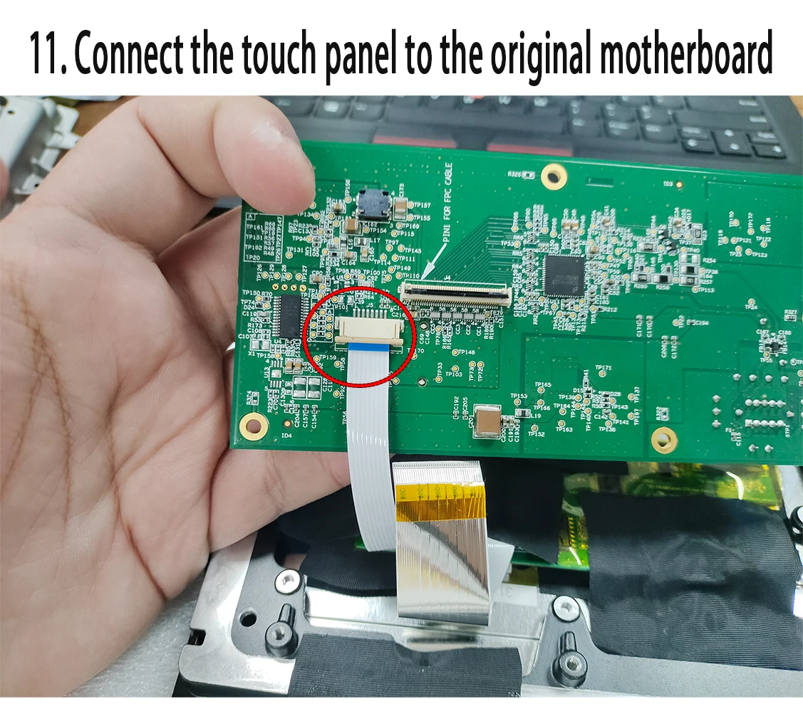 Original-Autobildschirm-Upgrade, kabelloses Carplay, HICAR, Bluetooth-Spiegelung für McLaren 540C, 70S, 570GT, 600LT, unterstützt Rückfahrkamera, 360-Grad-Panorama. – Detail 12