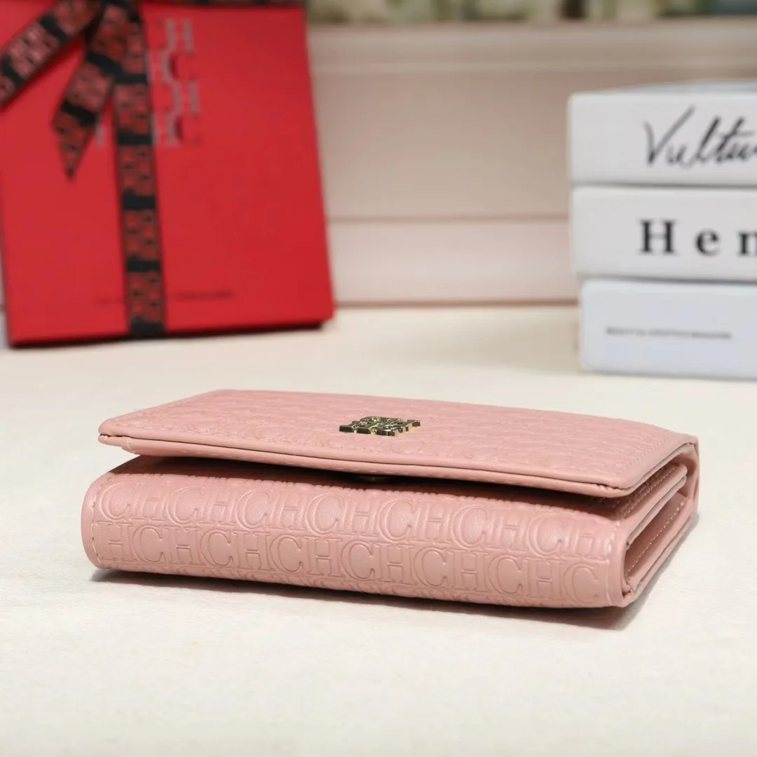 Cartera de mano con cremallera para mujer, pulsera con múltiples compartimentos y ranuras para tarjetas, bolso cuadrado de moda, monedero con bloqueo RFID