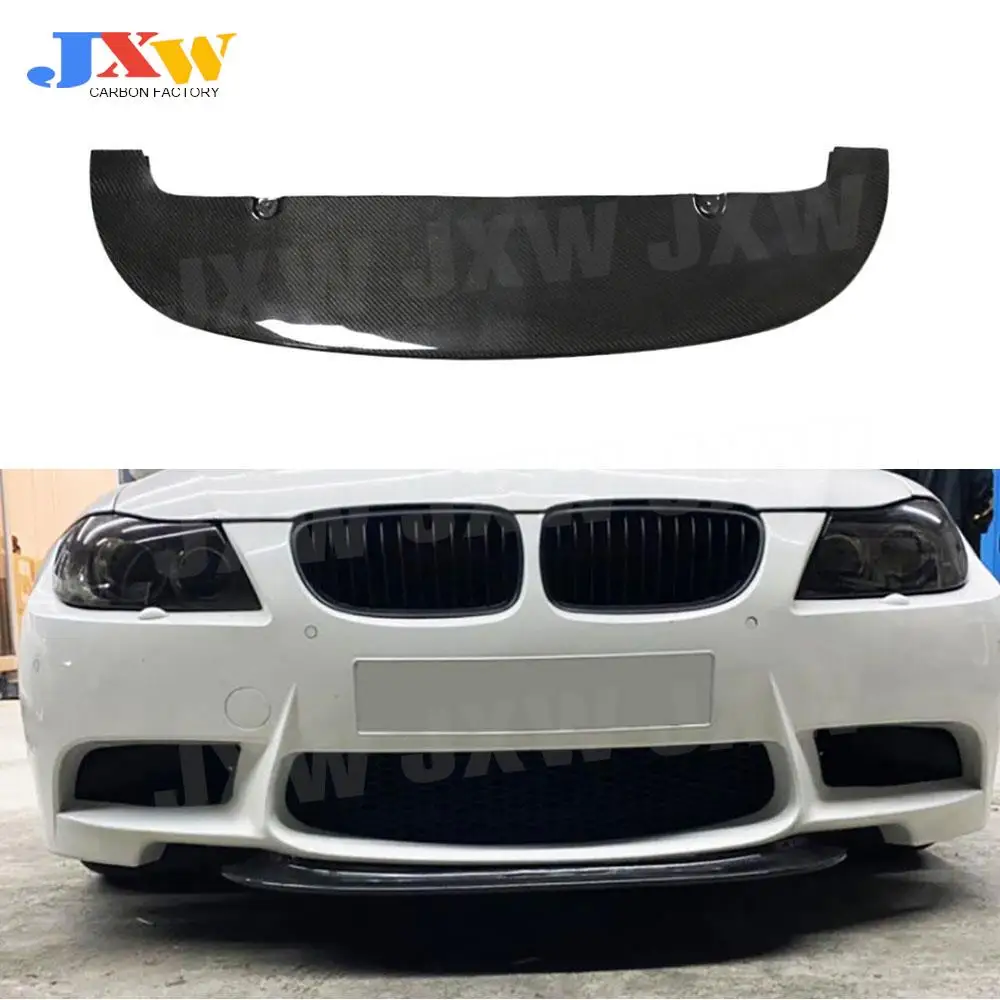 

Carbon Fiber Front Bumper Lip Spoiler Car Styling For BMW 3 Series E90 E92 E93 M3 2008 - 2013 Facelift Accessories FRP