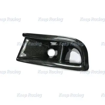 Do Mitsubishi EVO 8 VRS Style Carbon Fiber Oil Clean Guide i osłony otworu wentylacyjnego, 3 szt. Zestaw rur wlotowych powietrza z włókna szklanego 10 best sales evo 8 włókno węglowe - №3