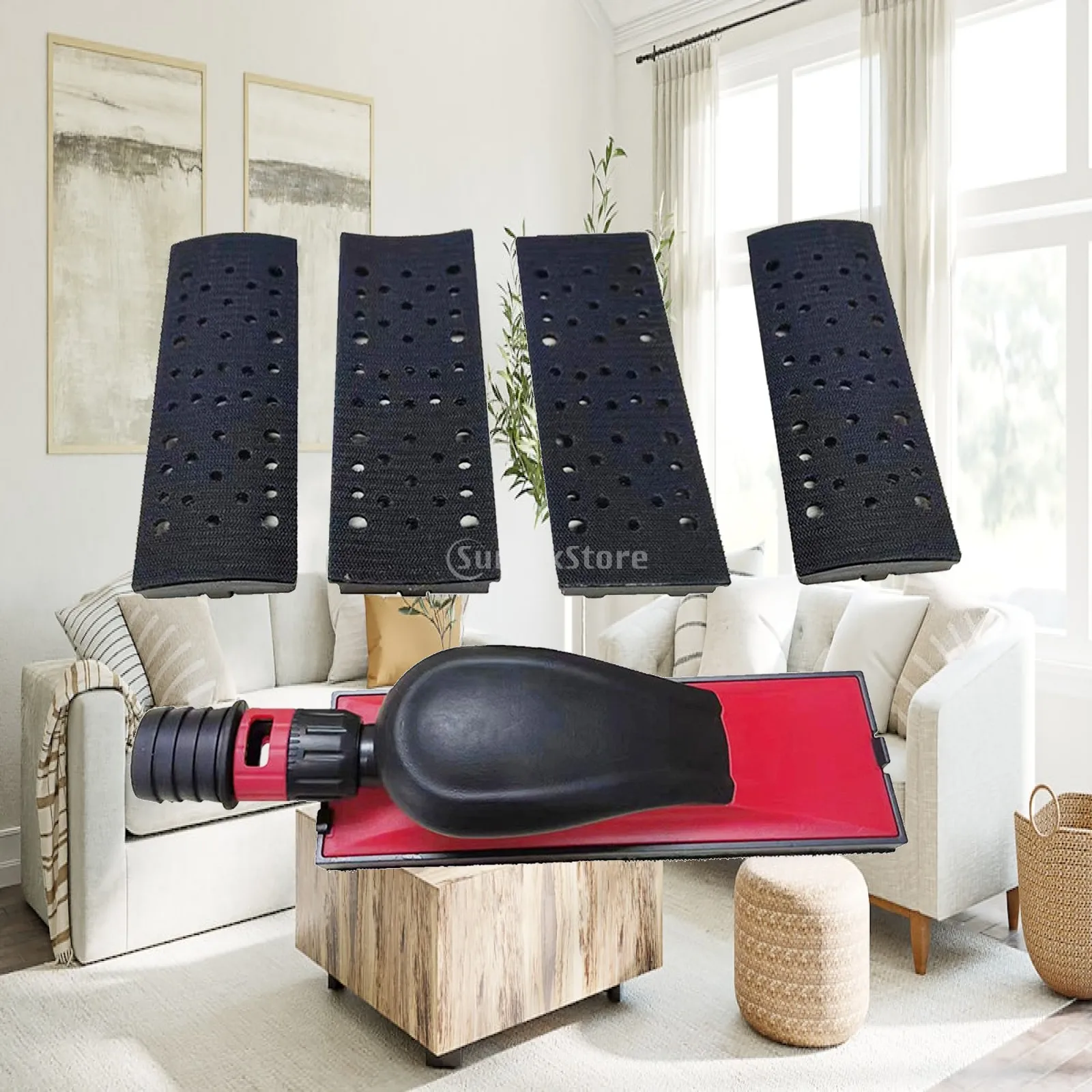 Hand Board, Dry Push Board, Sanding with Replacing Board for Woodworking, Auto Body Woodworking Industrial Shops
