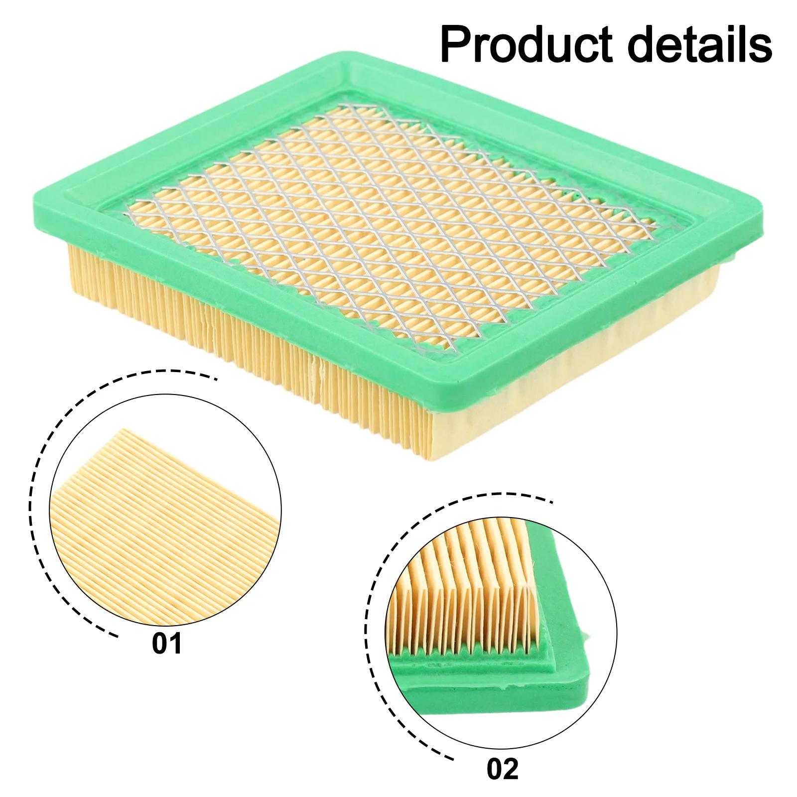 2pcs Air Filter Replacement Compatible with For FX-RM 4639 5196 eS PRO 1855 5.5 5.0 Models Part No.4260249446175 RM1850E1004
