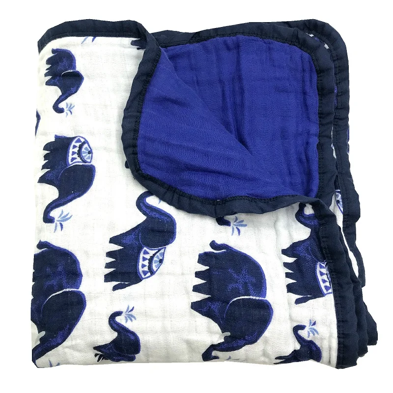 ست طبقات 100% القطن لينة الطفل بطانية من الموسلين خفيفة الوزن تنفس التقميط تلقي بطانية لحديثي الولادة الكمال