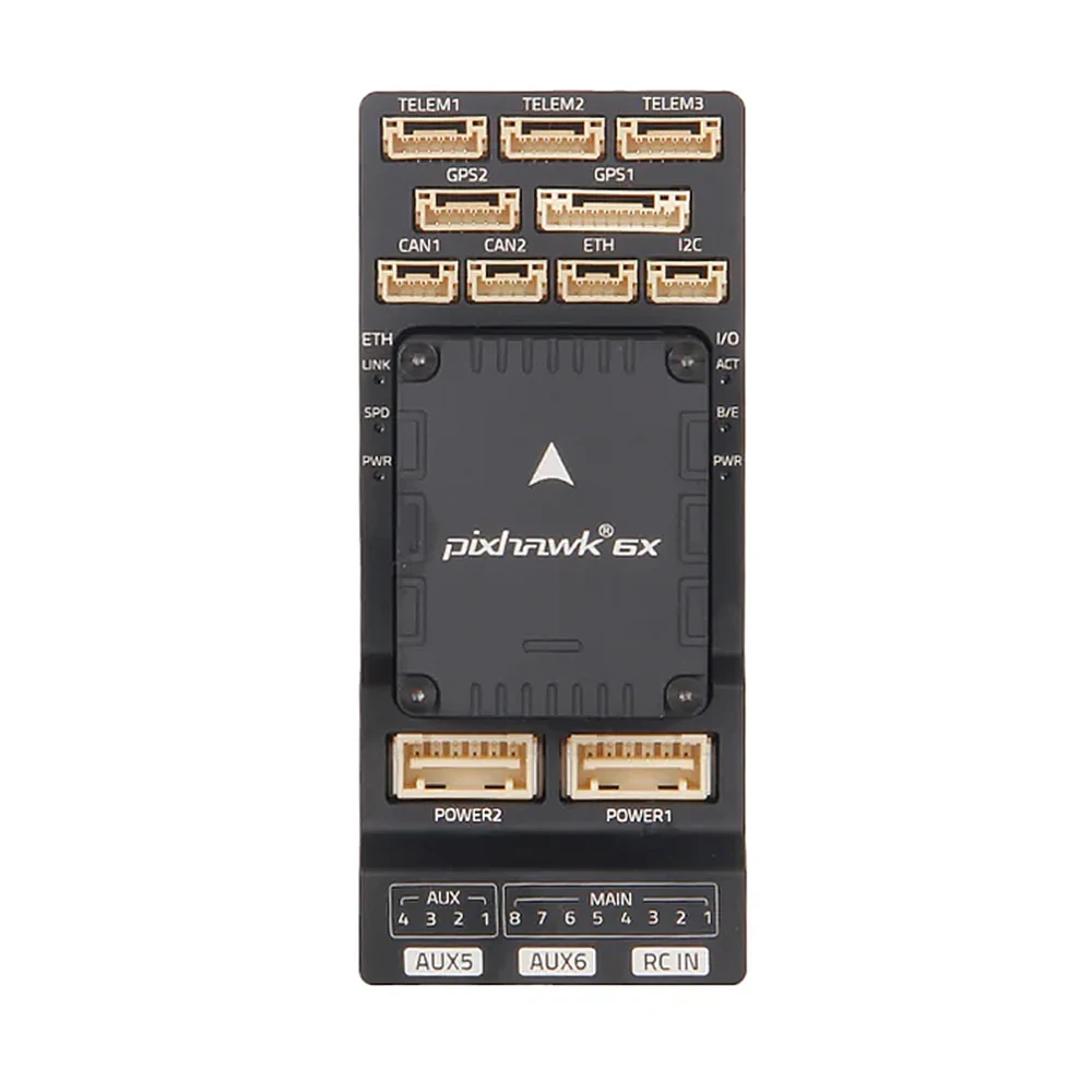 

Holybro Pixhawk 6X Autopilot H753 Flight Controller With Standard V2A/ V2B Base /Mini Base /PM02D /M9N /M10 GPS for RC FPV Drone