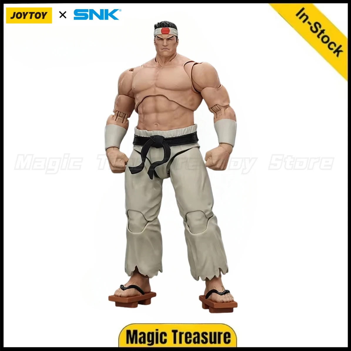 

【In Stock】JOYTOY SNK KOF 98UM Hero Team Goro Daimon Anime Ornaments Doll Model 1/18 Action Figure